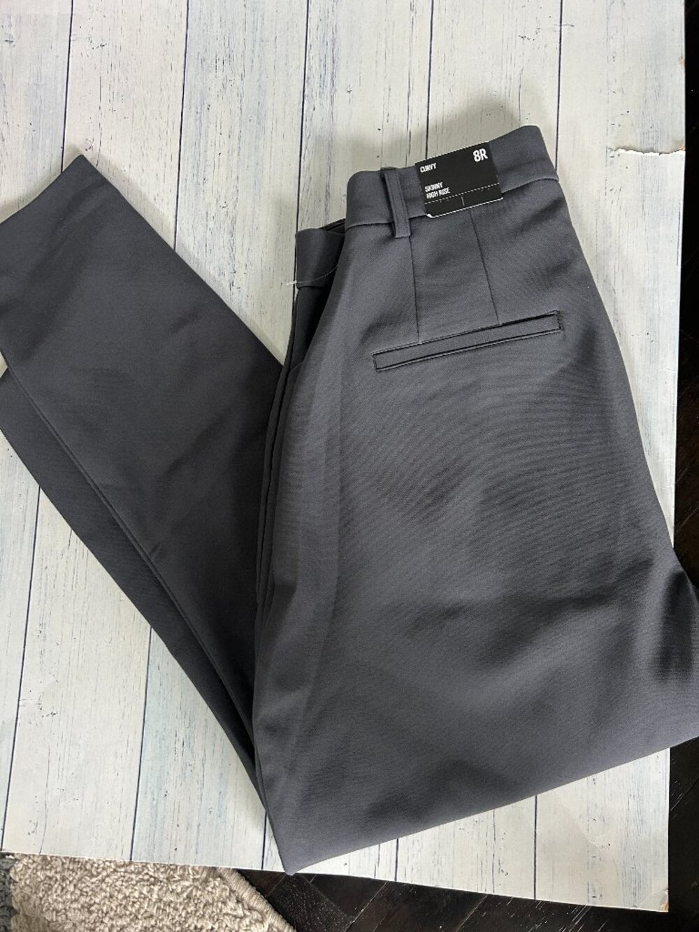 nwt EXPRESS SKINNY HIGH RISE CURVY DRESS PANTS 8 REG